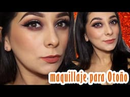 Maquillje para Otoño inspirado en la paleta subculture / Halo Eyes / Zaret Montoya