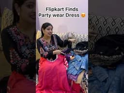 Flipkart Finds 😍 Best Party Wear Dress Review & Tryon #shorts #dress #unboxing