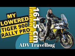 My LOWERED Tiger 900 Rally Pro - Fully Customised by Touratech