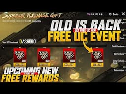 New Free UC Event | Get Free Upto 6000 UC | Purchase Gift Release Date |PUBGM