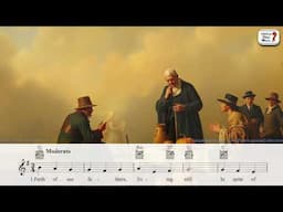 Faith of Our Fathers - Thanksgiving Traditional Song - Sheet Music Play-Along