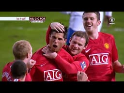 The Day Cristiano Ronaldo scored ROCKET FREE KICK vs Portsmouth ● English Commentary HD 1080!