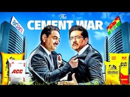 The Cement War 🔥 Adani vs Birla | UltraTech & ACC & Ambuja Case Study | Kumar Mangalam | Live Hindi