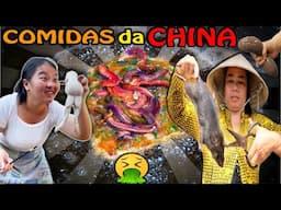 🔴 As Mais Nojentas Comidas da China! Pior que as Comidas Indianas! Comidas Asiáticas*