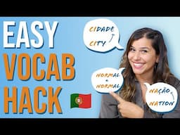 The Ultimate European Portuguese Vocabulary Hack for Beginners!