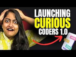 Finally❤️Launching Curious Coders 1.0🚀Get into your DREAM IT JOB easily🔥