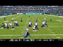 Madden NFL 25 - Minnesota Vikings vs Jacksonville Jaguars - Gameplay (PS5 UHD) [4K60FPS]