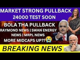 MARKET CRASH STRONG PULLBACK💥MRPL SHARE NEWS MRPL NEWS? RAYMOND SHARE NEWS NIFTY NEWS RUSSIA NEWS