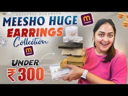 Meesho Huge Earrings Collection Under 300 Rs/- || I am Shocked 😱😱 || Heavenly Homemade