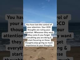 OCD is the thief of your Attention #ocd #mentalhealth #ocdrecovery