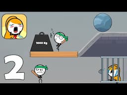 Save Her(WEEGOON) - Funny Stickman Draw Puzzle Game - All Levels 41-80 - Gameplay Walkthrough