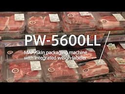 PW 5600LL  MAP/Skin packaging machine