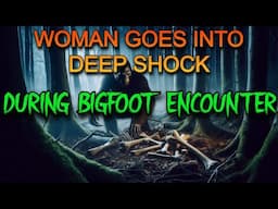 WOMAN SENT INTO  DEEP SHOCK DURING BIGFOOT ENCOUNTER