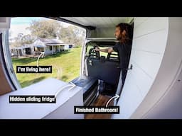 I MOVED | The Home Straight | VAN LIFE BUILD