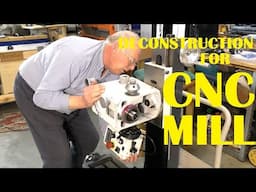 Episode 1 PM30MV  HM28V Milling machine Deconstruction for CNC conversion