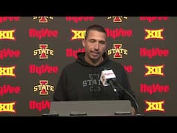 CFTV: Matt Campbell pregame press conference (No. 17 Iowa State vs. Kansas)