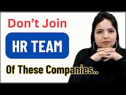 Your HR Career will Suffer, avoid them for Fast Growth in HR Career 😎