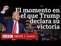 El primer discurso de Donald Trump, el ganador de las elecciones de Estados Unidos | BBC Mundo