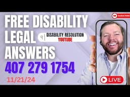 Free Disability Benefit Consultation LIVE