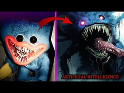 How AI Creates Poppy Playtime Characters! #ai #horror