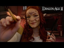 ASMR 🛡️🗡️ Dalish Elf fixes your cobweb hair 🕸️🏰 Dragon Age 2 Roleplay