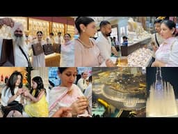 WE BOUGHT 22K GOLD JEWELLERY FROM DUBAI GOLD SOUQ | BURJ KHALIFA FOUNTAIN SHOW | INDER & KIRAT