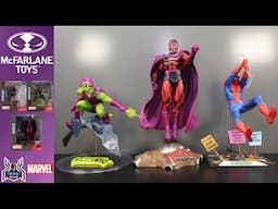 McFarlane Marvel Collection 1:10 Scale Posed Figure MAGNETO GREEN GOBLIN SPIDER-MAN Statue Review