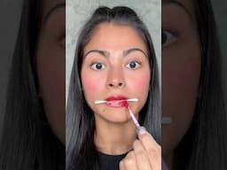 lipstick with a Q-TIP? 😱 | beauty tips #youtubeshort #beauty #skincare