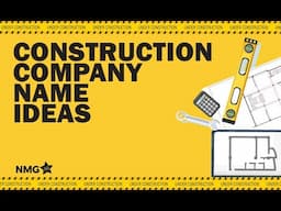 Construction Company Name Ideas  ‐ Construction Company Name Generator