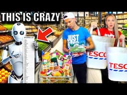 We let A.I. CREATE our FOOD SHOPPING LIST for the WEEK! 😮