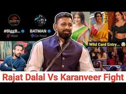 BIGBOSS18 : Rajat dalal vs karanveer mehra ! Who is next time god ! Twitter space video on bigg boss