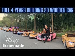 I Spent 4 Years Building Lamborghini Rolls Royce Ferrari Mercedes Audi Ford Tesla Tank Train