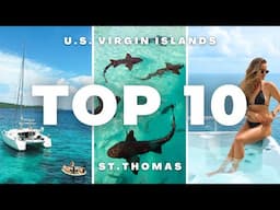 ST. THOMAS TOP 10 things to do US VIRGIN ISLANDS | 2024