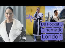 DJI Pocket 3 Cinematic London with a Model