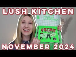 LUSH BATH BOX | November 2024 | Lush Kitchen | HOLIDAY BOX!