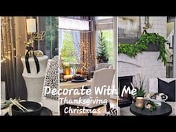 Decorate With Me | Kitchen & Cozy Hearthroom | Early Holiday Decorating Ideas