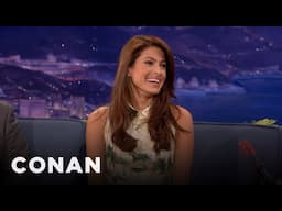 Eva Mendes Loves A Man With A Beard | CONAN on TBS