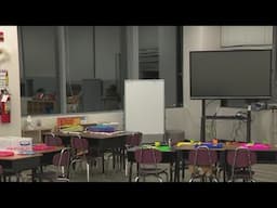 Parents tour temporary classroom after New Jersey school shut down for mold