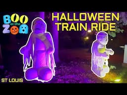 Boo At The Zoo Halloween Train Ride At Night In St Louis!