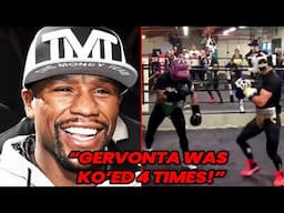 Floyd Mayweather LEAKS unseen footage of LOMACHENKO KNOCKING DOWN GERVONTA DAVIS