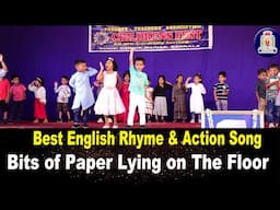 Best Action Song Dance for Kids | Bits of paper rhymes with action | Bits of paper nursery rhyme