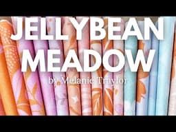 Introducing JELLYBEAN MEADOW! Full Fabric Tour, Inspiration, Kits & Wide Back Options 🌸 🍬