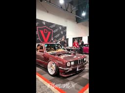 This BMW has some of the best fitment we've seen at SEMA so far