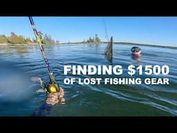 We Found $1500 Of Lost Fishing Gear!