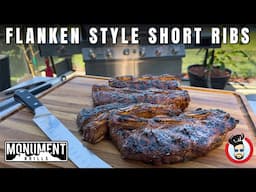 How to grill the Flanken Style Short Ribs from the Monument Grills Event!