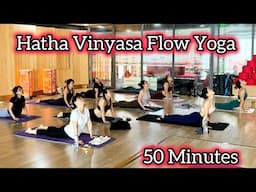 1 Hrs Morning Advance Hatha Vinyasa Flow Yoga Secession 2024 #vinyasayogaflow #morningyoga