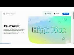 What is the YouTube HighFive rewards program