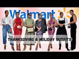 WALMART DID IT AGAIN!! Affordable Thanksgiving & Holiday Outfits + Styling Tips | Kerry Spence