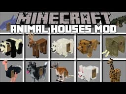 MC NAVEED BECOMES A DOCTOR TO SAVE ANIMALS IN MINECRAFT !! SAVE DANGEROUS GHAST !! Minecraft Mods