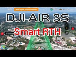 DJI Air3S New Smart RTH Test - Return to Indoor Room